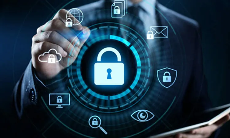 Biểu tượng lá chắn bảo vệ dữ liệu người dùng tại Galaxy 6623 với công nghệ mã hóa SSL và tường lửa